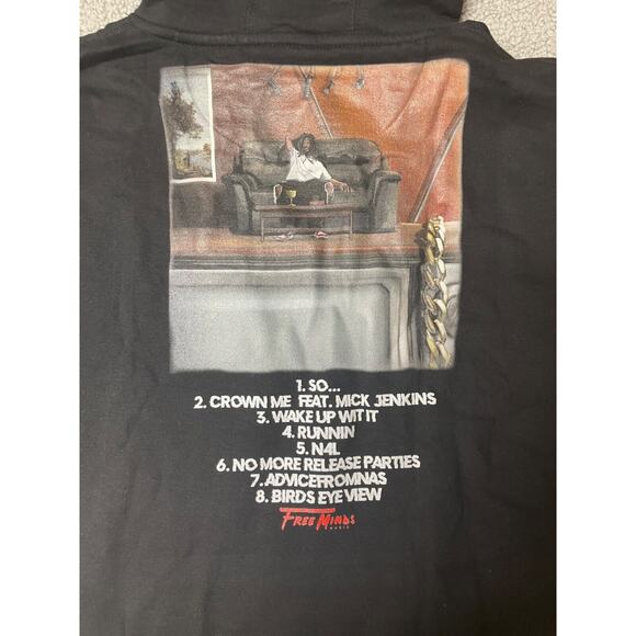 MAF teeski hoodie free minds music hoodie album release black 2XL - Picture 8 of 8